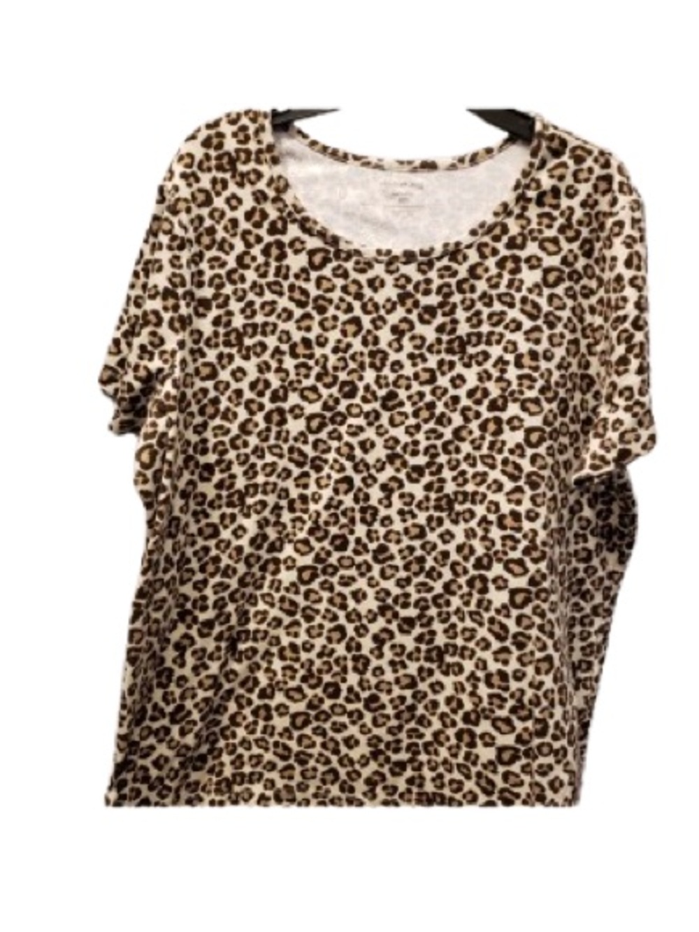 🦚3/$15🦚White Stag Women’s Leopard Print Tee XXL